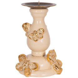 Подсвечник Баттерфлай Айвори