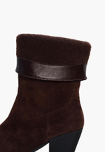 Полусапоги // Helen // Cacao // Suede