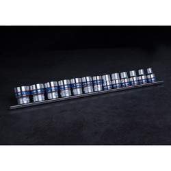 KING TONY (3013MR) Набор торцевых головок 3/8", 12-гранные, 7-19 мм, 13 предметов