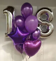 Сет из шаров "18 мне уже"