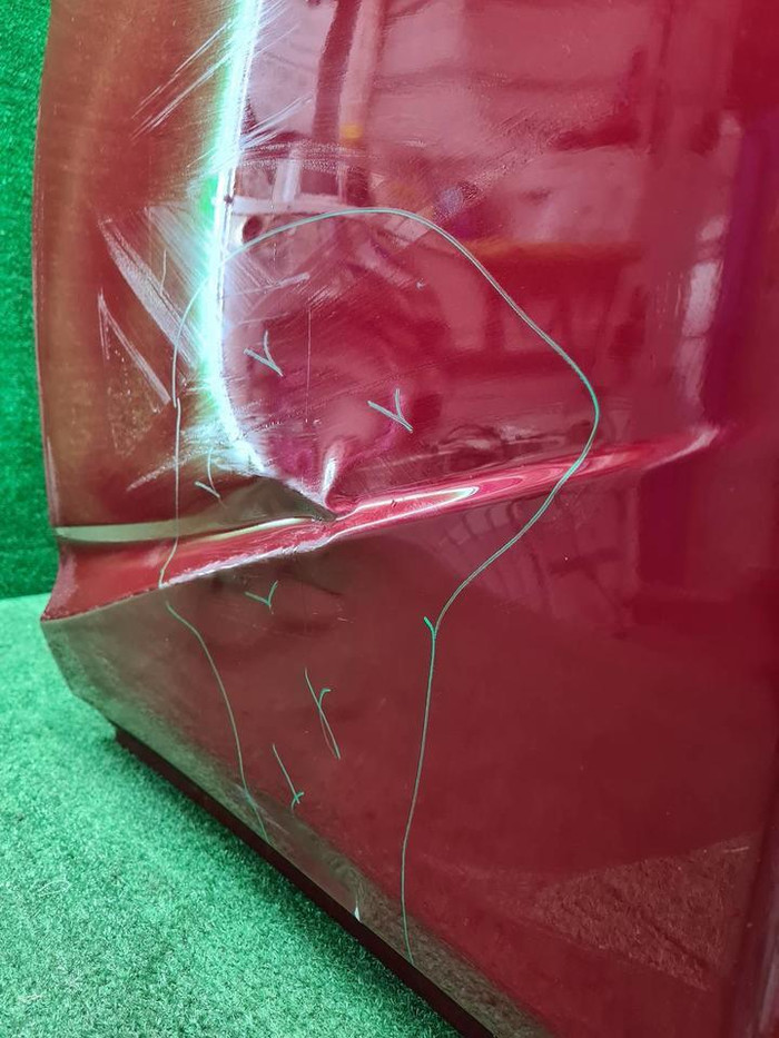 Дверь задняя левая Lexus RX 4 (2015-2022)