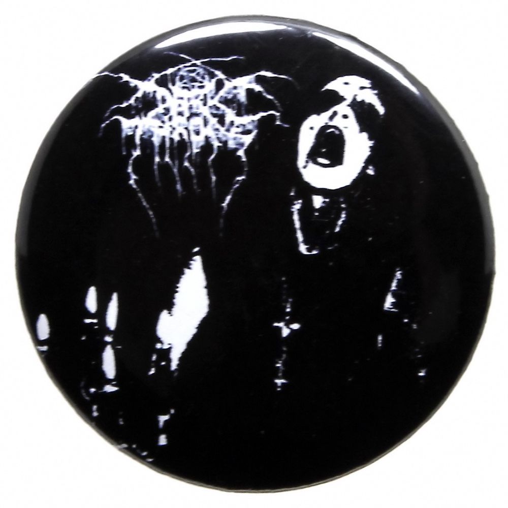 Значок металлический на булавке группы Darkthrone
