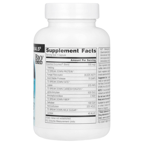 Source Naturals, Daily Essential Enzymes®, 500 мг, 120 вегетарианских капсул