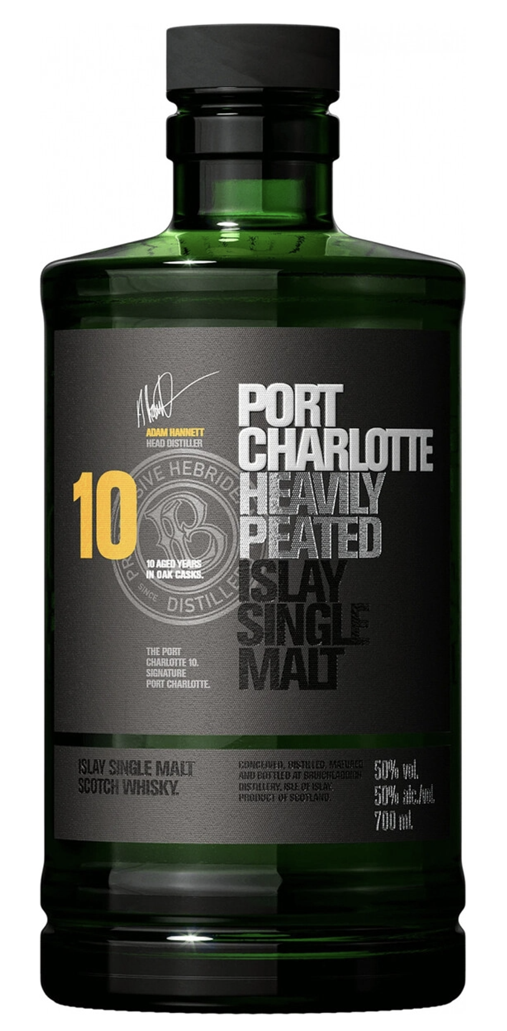 Виски Bruichladdich Port Charlotte 10 Years Old, 0.7 л