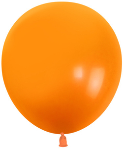 Шар (18""/46 см) Оранжевый, пастель, 1 шт.