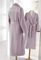 КВИН лиловый махровый женский халат Soft Cotton