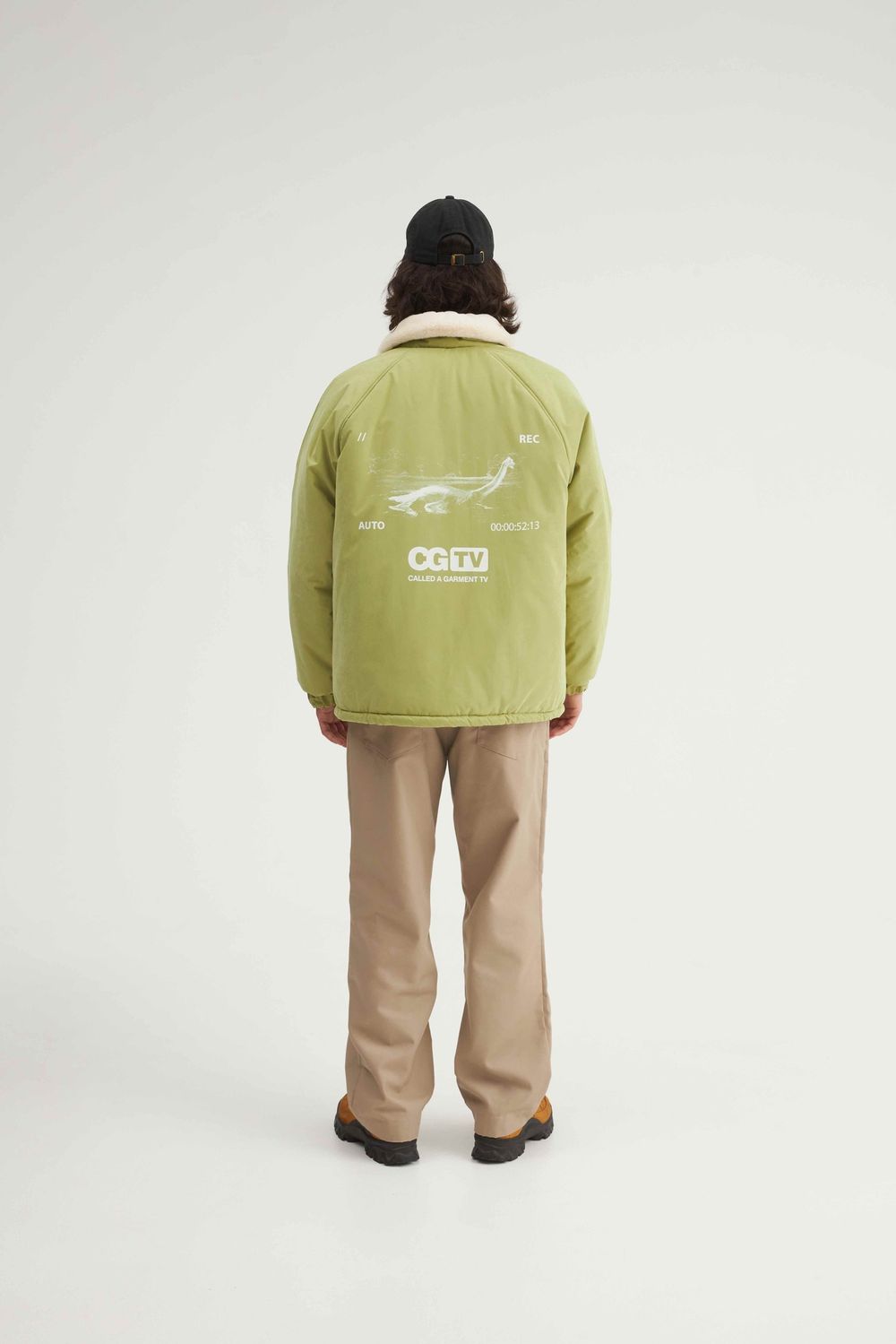 Куртка Зимняя Called a Garment Sheriff Jacket Vol.2 Бледно-Зеленая