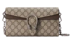 Маленькая сумка на плечо Gucci Dionysus бежевый