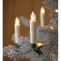 Светодиодная новогодняя гирлянда ЭРА ЕGNIG - CAN нить Свечи 3,8 м теплый белый динамичный 20 LED