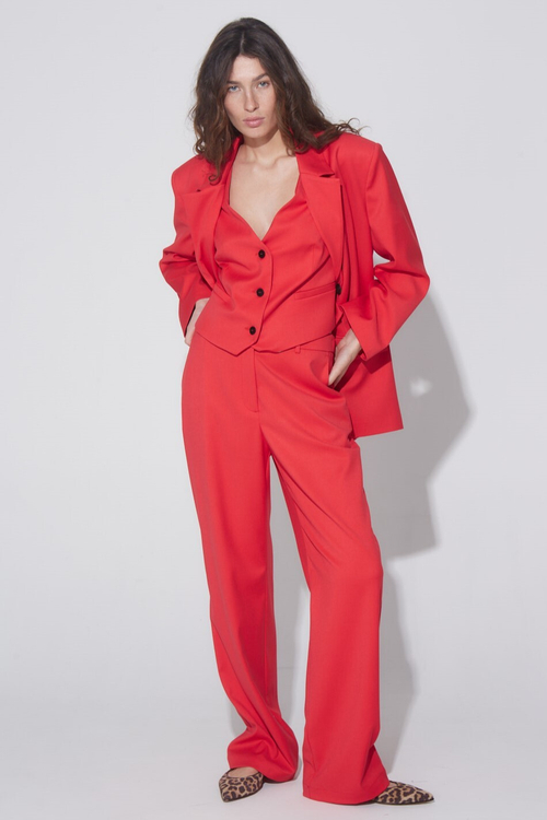 Шорты мини из костюмной ткани, голубой