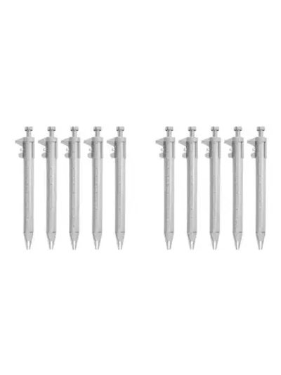 10 шт. многофункциональная гелевая ручка 1,0 мм штангенциркуль роликовый шариковый канцелярский шариковые ручки синего цвета