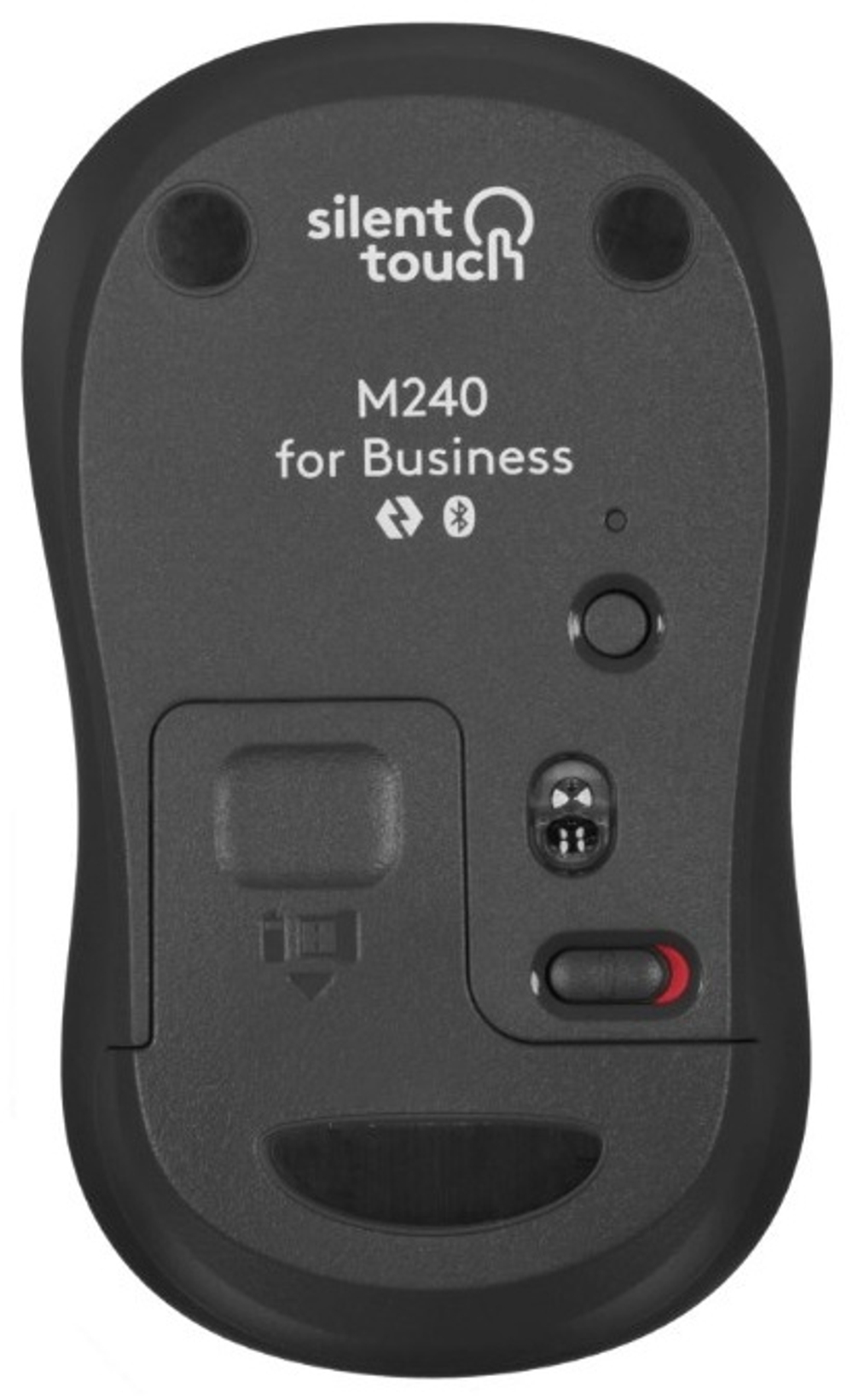 Мышь Logitech M240 for Business темно-серый