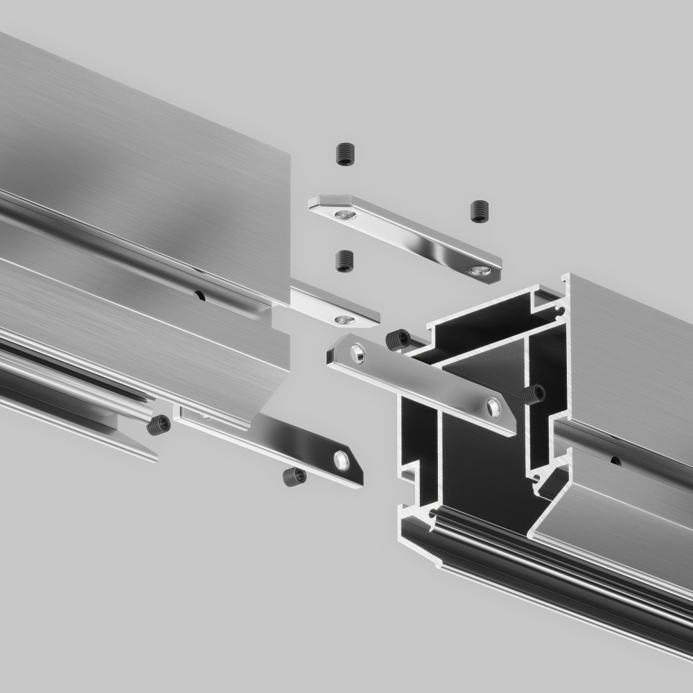 Комплект прямых соединителей для профиля Maytoni Exility TRA034C-MP-1