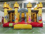 Коммерческий надувной батут "Замок дракона"