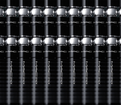 MAC Cosmetics Mini M·A·CStack Mascara Superstack Mega Brush - Уплотняющая и удлиняющая тушь для ресниц мини, 8 ml