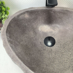 Раковина из речного камня RS-63651 (46*41*15) 0122