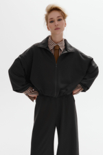 Свитшот укороченный full-zip