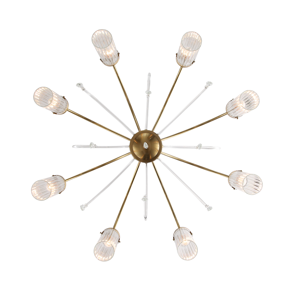 SL1401.303.08 Люстра подвесная Luminera E14 8х40W