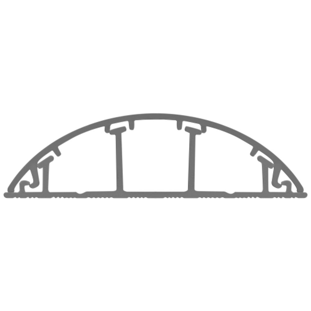 Кабель-канал ЭРА KK-70-16-FLG напольный светло-серый RAL 7035 70х16мм 42м | Кабель-канал напольный