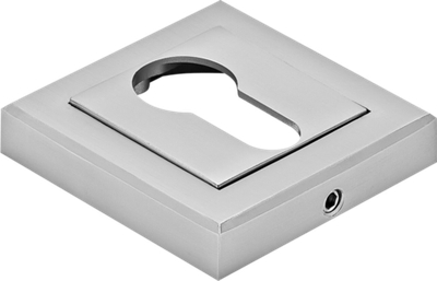 Накладка на евроцилиндр RAP KH-S хром матовый/хром