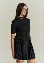 Джемпер с коротким рукавом GIA