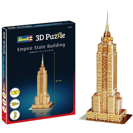 Revell - 3D пазл Эмпайр Стейт Билдинг 24 элемента. 00119