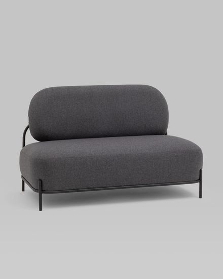 Диван Стоун рогожка тёмно-серый