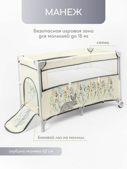 Манеж-кровать Amarobaby TRANSFORM