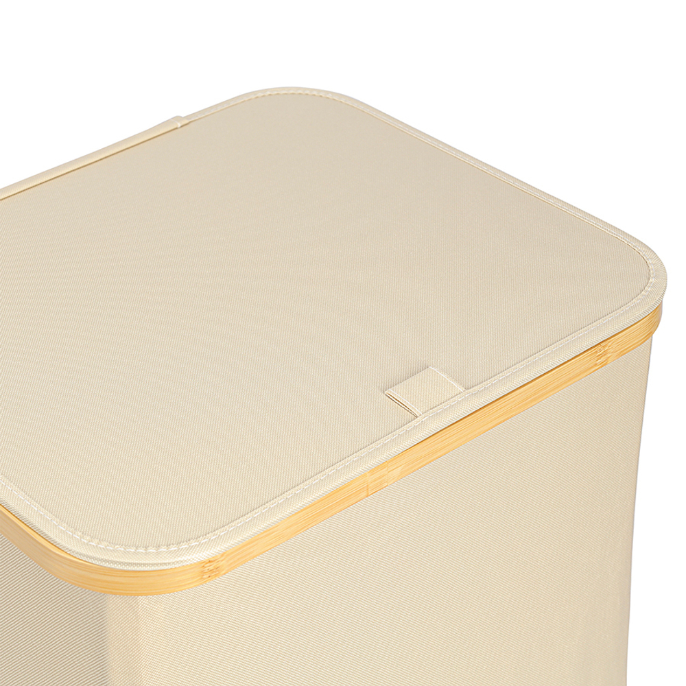 Корзина для белья neat mid, 40x33x43 см, молочная