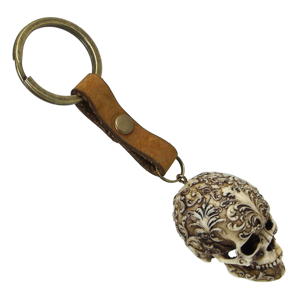 Брелок Череп с узором (172)