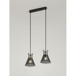 Светильник подвесной (подвес) Rivoli   9187-302 2хЕ27 60 Вт модерн