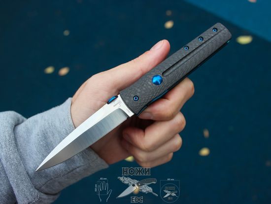 Складной нож Boker 01BO199 IcePick Dagger c клинком из стали VG-10, рукоять карбон