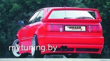 Накладка на задний бампер Rieger для Audi 80 B4/B3