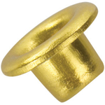 Люверсы BRAUBERG, внутренний диаметр 4,8 мм, длина 4,6 мм, 250 шт/упак