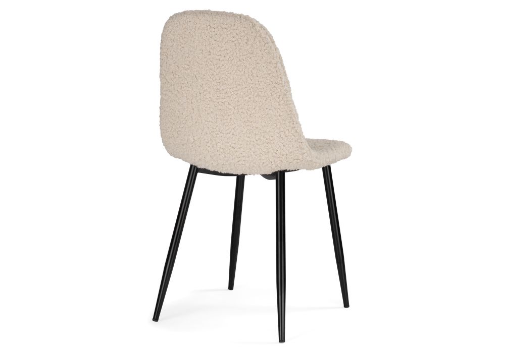 Стул на металлокаркасе Lilu white / black