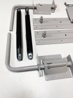 Механизм шкаф-кровать с опорными ногами и 2 газлифтами 1200N