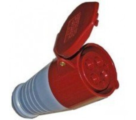 Розетка кабельная 32А 3Р+E IР44 переносная 380В 224