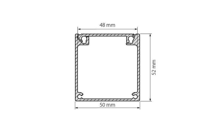 Профиль Arlight BOX52-2000 ANOD 017356