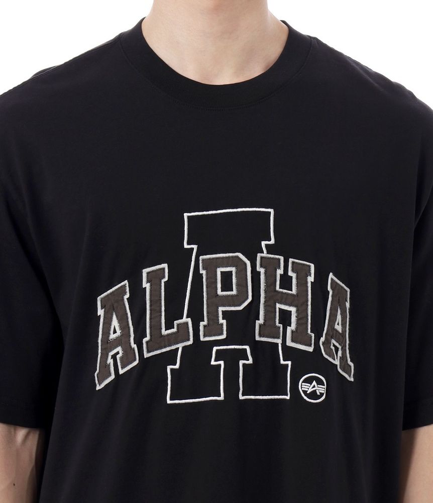 Футболка Alpha Industries UNFRM UNI (Чёрная) Футболка Alpha Industries UNFRM UNI (Чёрная)
