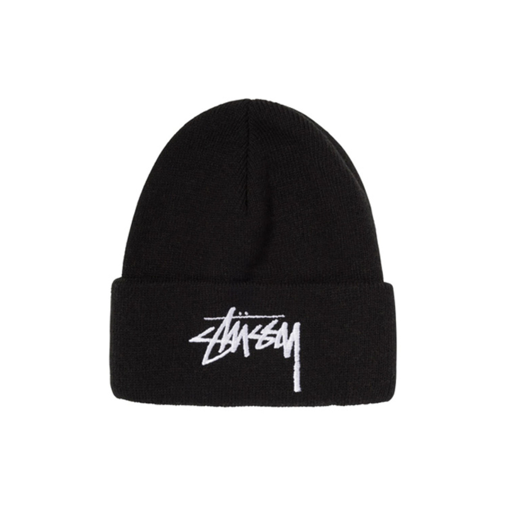 Шапки Stussy Big Stock Cuff Beanie logo, 1321004
