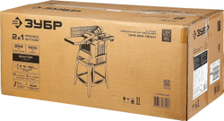 ЗУБР 254 мм, 1600 Вт, фуговально - рейсмусовый станок (СРФ-254-1600С)