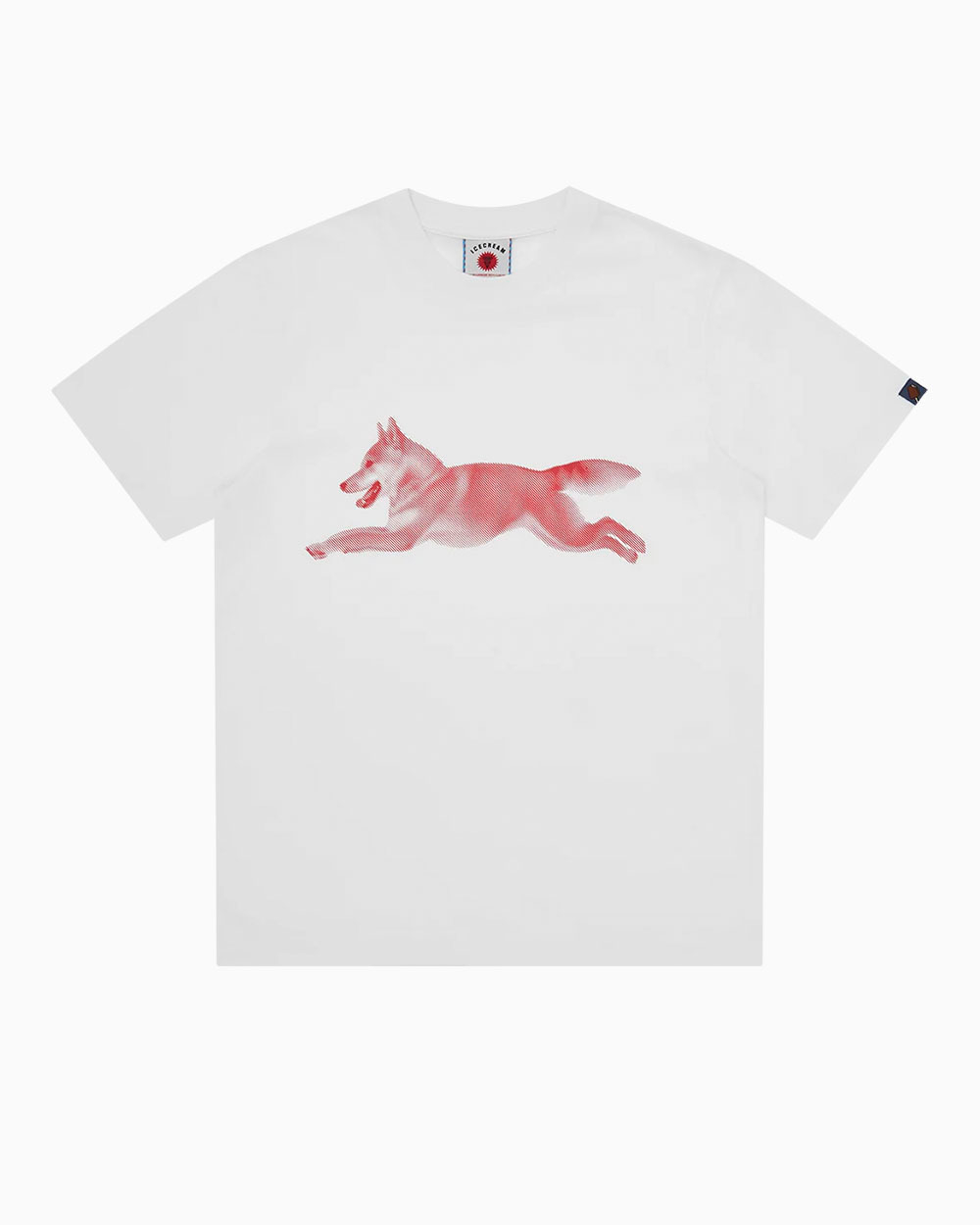 Футболка ICECREAM Halftone Running Dog