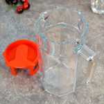 Графин 1,25л "Kosem" с красной крышкой, в коробке