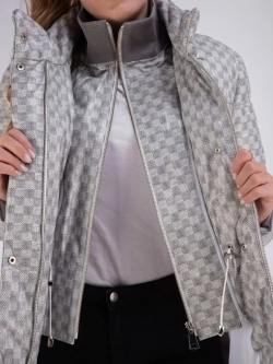 Куртка женская кожаная зимняя утепленная Турция