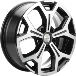 Khomen 1710 6.5x17 5x120 ET 60 Dia 65.1 (FSFP)