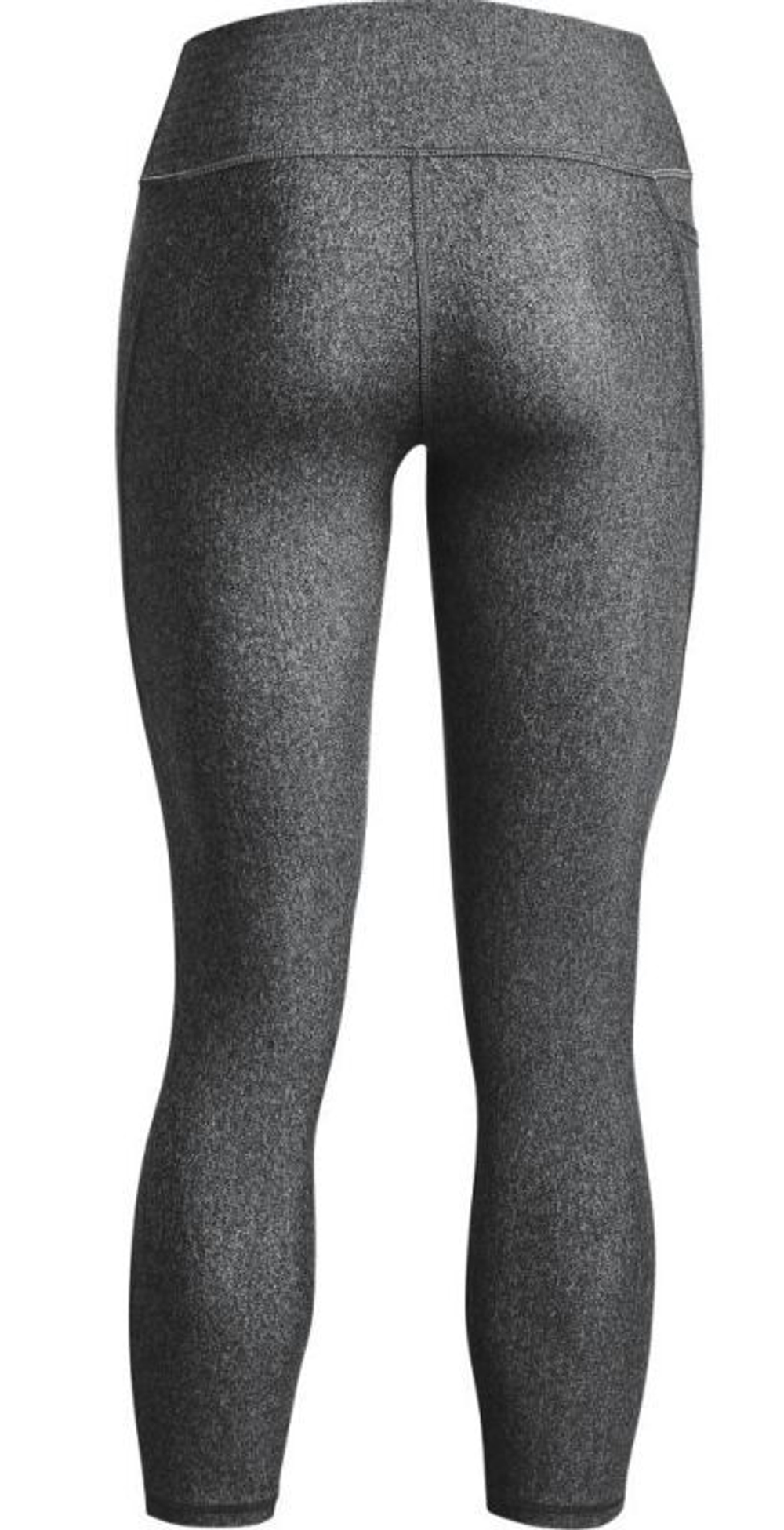 Леггинсы Under Armour Women's Heat Gear Armour NoSlip Waistband Ankle Leggings - charcoal light heather/white
