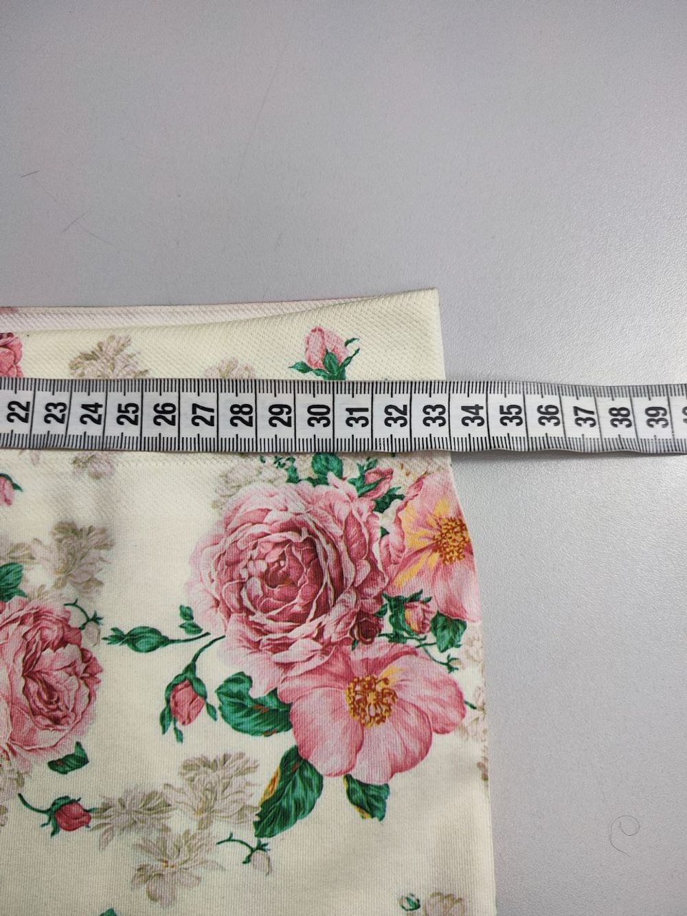 Штаны с цветочным принтом 40 размер