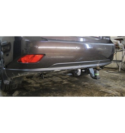 Фаркоп IMIOLA T.201 Lexus RX 2010- съемное крепление шара под американский квадрат(паспорт и сертификат в комплекте)(без электрики)