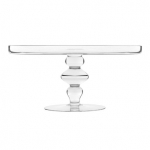 Подставка для торта d=33 см. на ножке без крышки Инсием (11058) (46492)