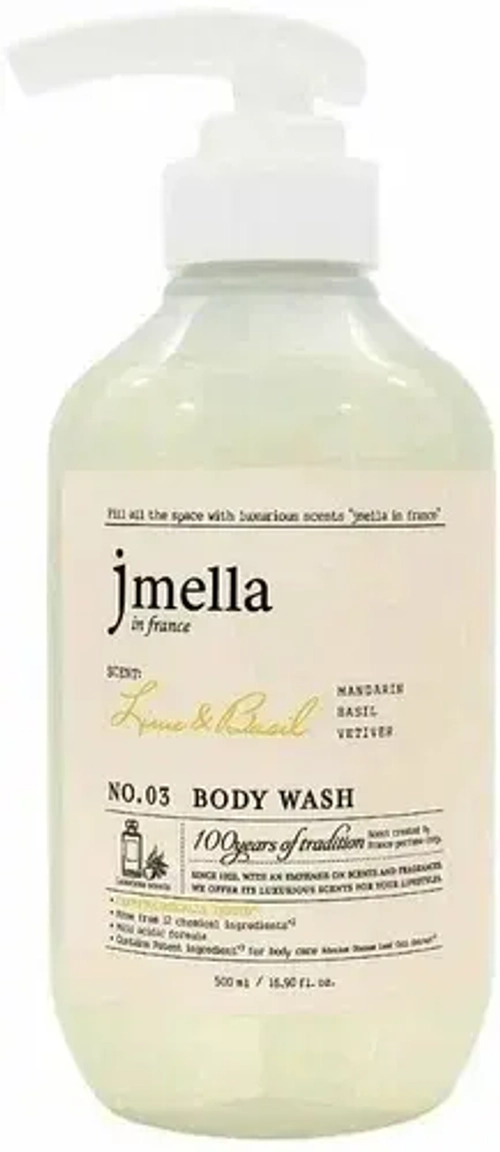 JMELLA Гель для душа "Альдегид, жасмин, белый мускус"- IN FRANCE QUEEN 5' BODY WASH, 1000 мл